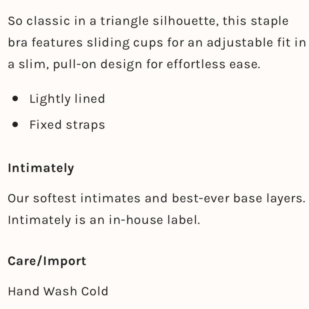 FREE PEOPLE ❤️‍🔥 SAMMI BRALETTE NWT SIZE XS/S - Picture 7 of 12